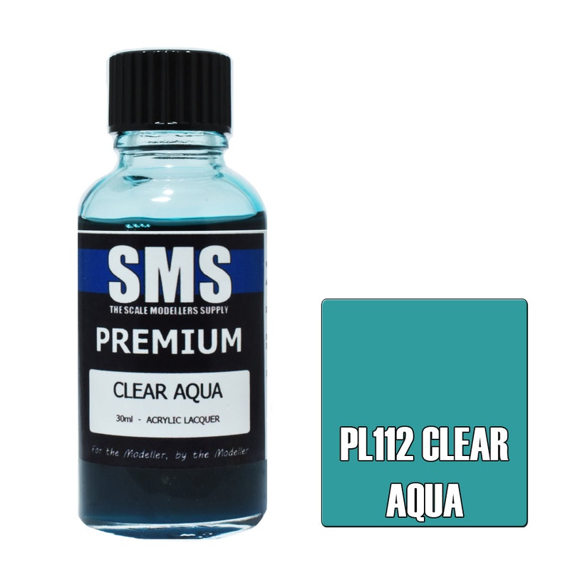 SMS Premium Lacquer – PL112 Clear Aqua