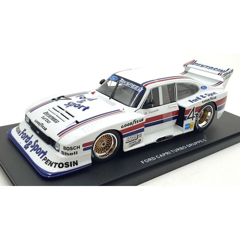 Werk83 1/18 Scale Diecast W1804011 Ford Capri Turbo Zackspeed #4 1982