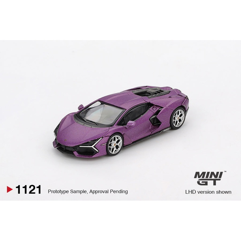 (PRE-ORDER) Mini GT 1:64 Lamborghini Revuelto Viola 30th Matte MGT01121-R