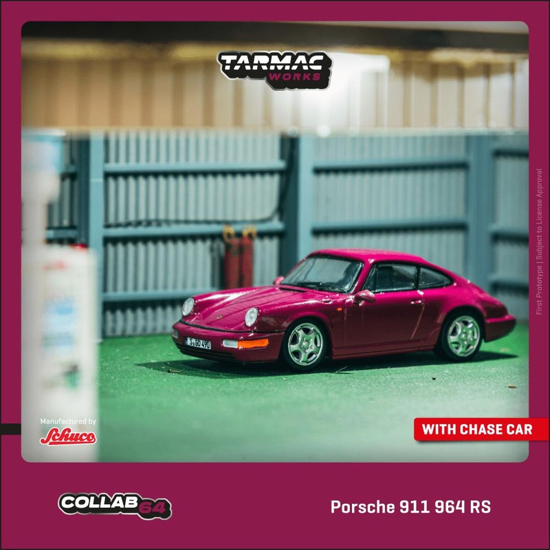 (PRE-ORDER) Tarmac Works 1:64 911 964 RS Ruby Star