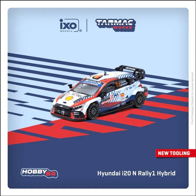 Tarmac Works 1:64 Hyundai i20N Rally1 Hybrid Monte Carlo Winner 2024