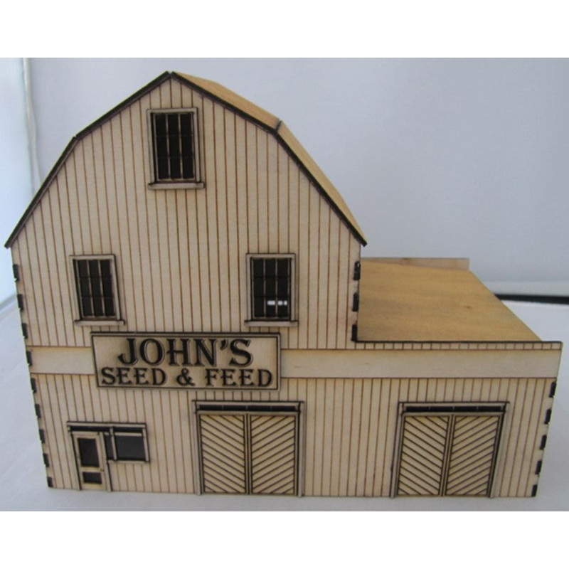 Trackside Models – Johns Seed N Feed – HO