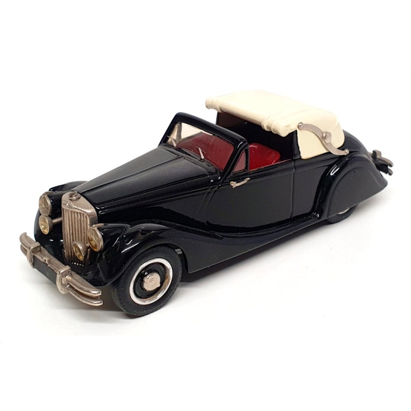 Western Models 1/43 Scale WMS41Z – 1949 Jaguar Mk.V Half Roof – Black