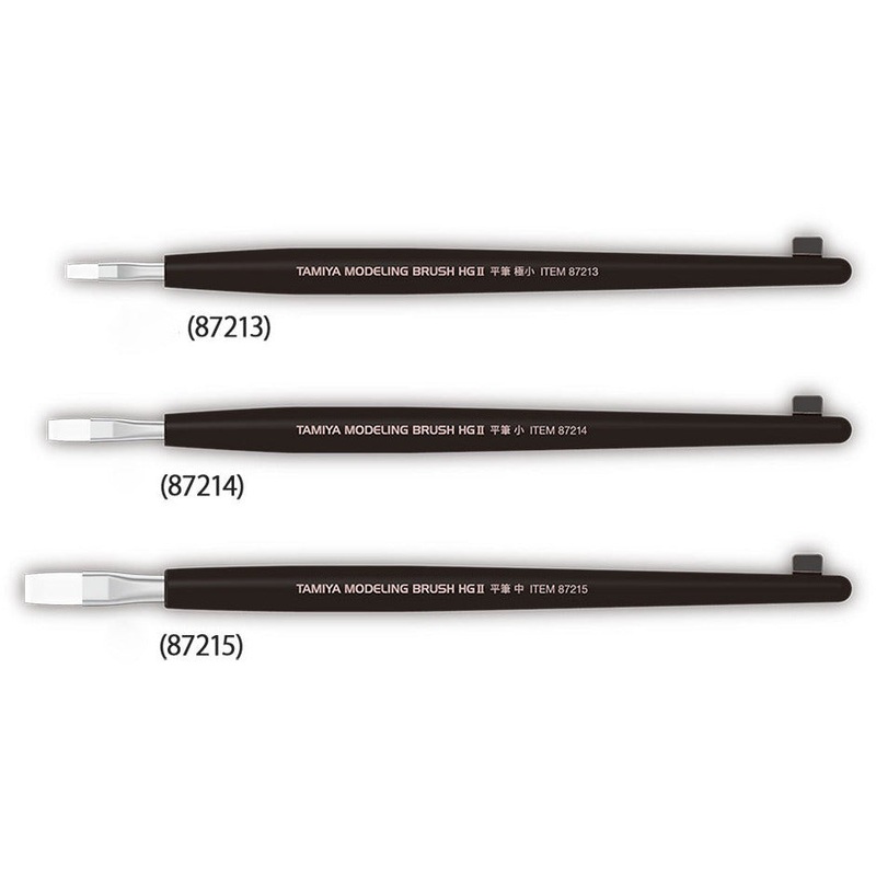 Tamiya HG II Brushes – Assorted