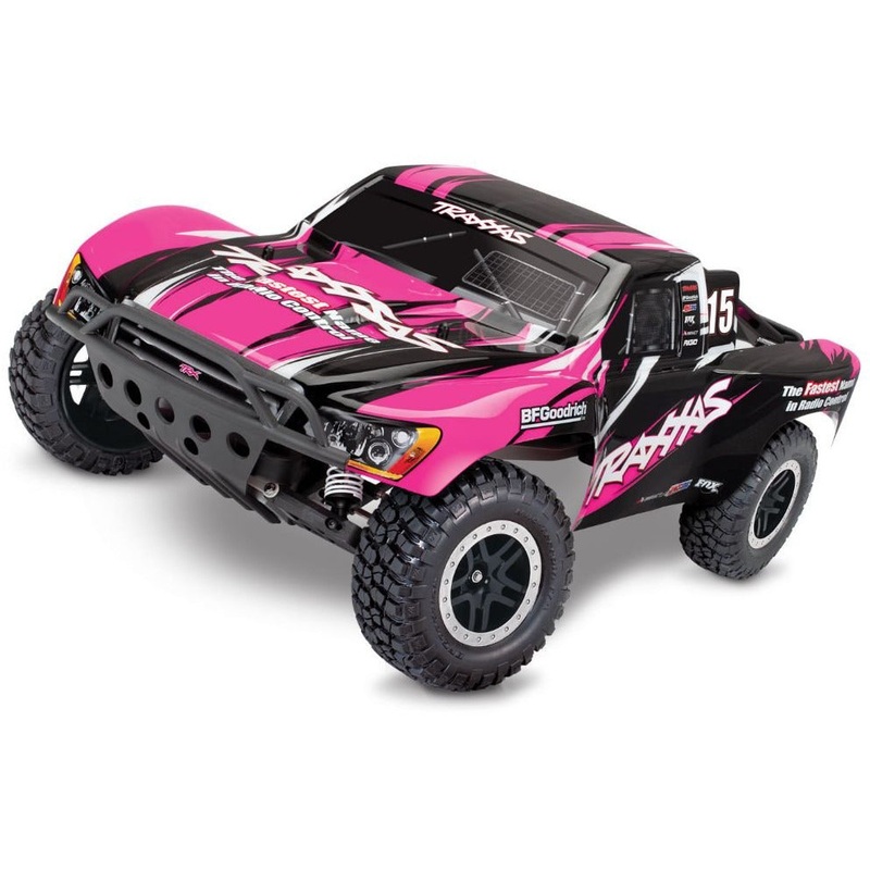 Traxxas Slash RTR 1/10 2WD Brushed with Battery & Charger – PinkX