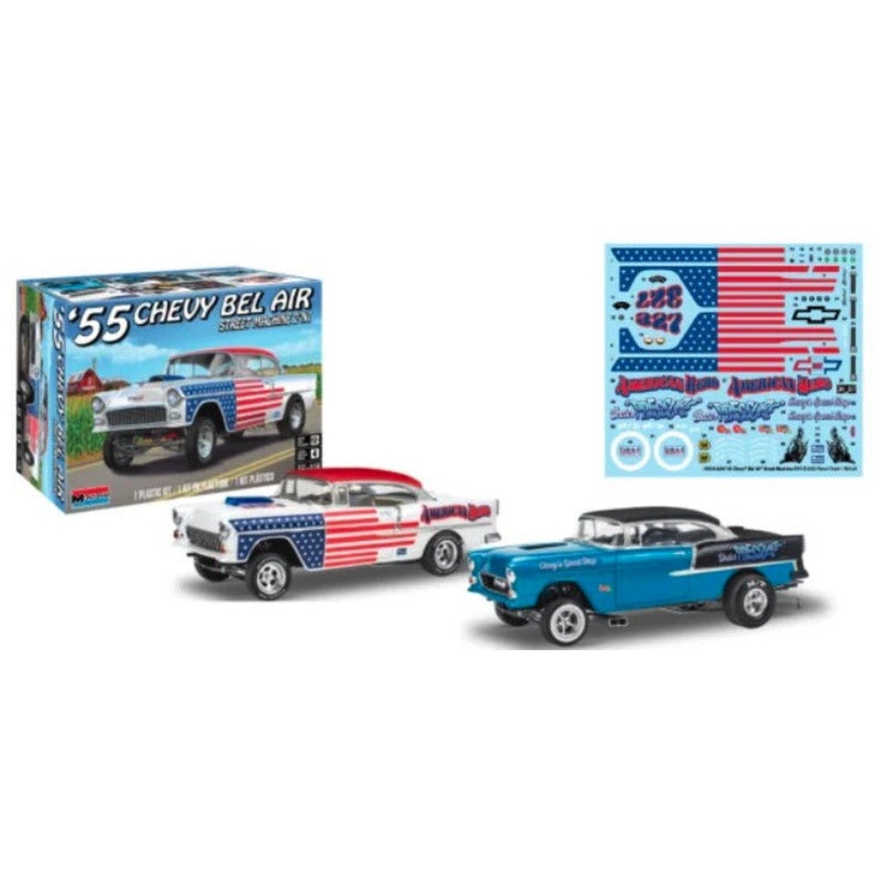 1955 Chevy Bel Airstreet Machine 1/25 Model Car Kit #4519 by Revell