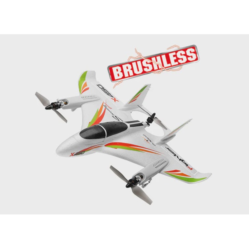 RC Pro 6ch Brushless Vertical R/C Airplane – X450