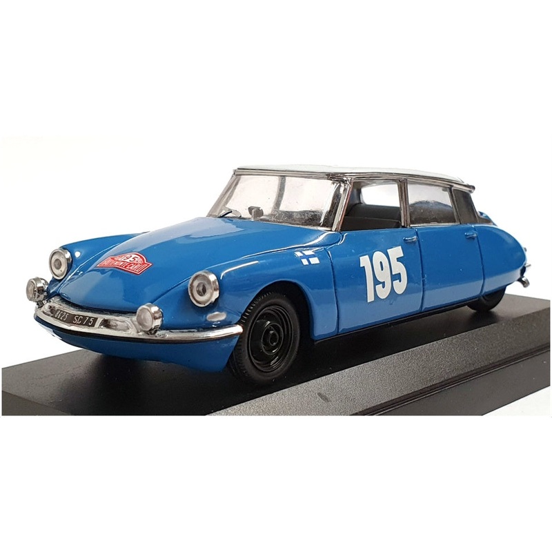 Vitesse 1/43 Scale L102 – Citroen DS19 #195 Monte Carlo Winner 1966