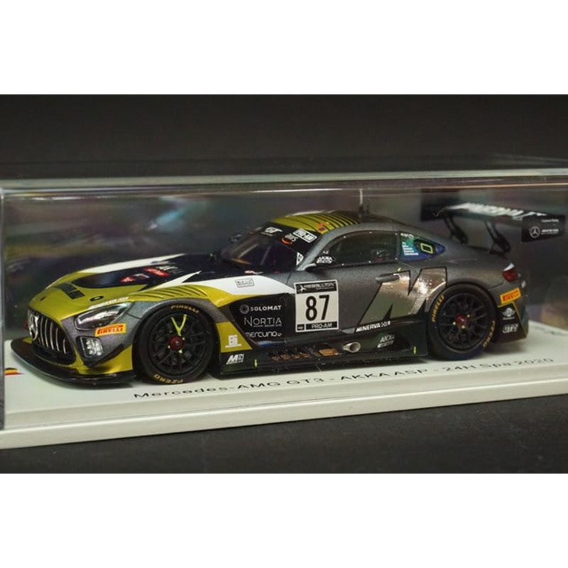 1:43 SPARK SB399 Mercedes AMG GT3 AKKA ASP SPA 24h 2020 #87 model car