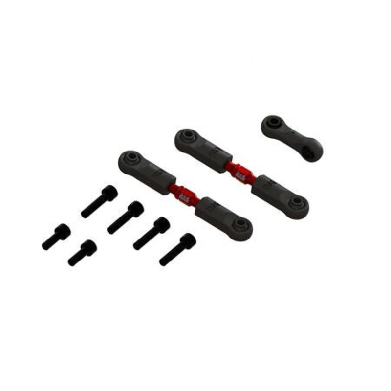 Arrma Adjustable Aluminum Steering Links (2) – ARA340208