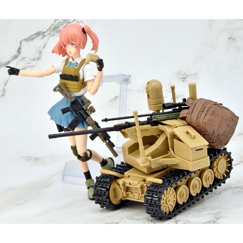 LD049 UGV Armed Robot System 2 Caliber Carrier Little Armory 1/12 Detail Kit by Tomytec