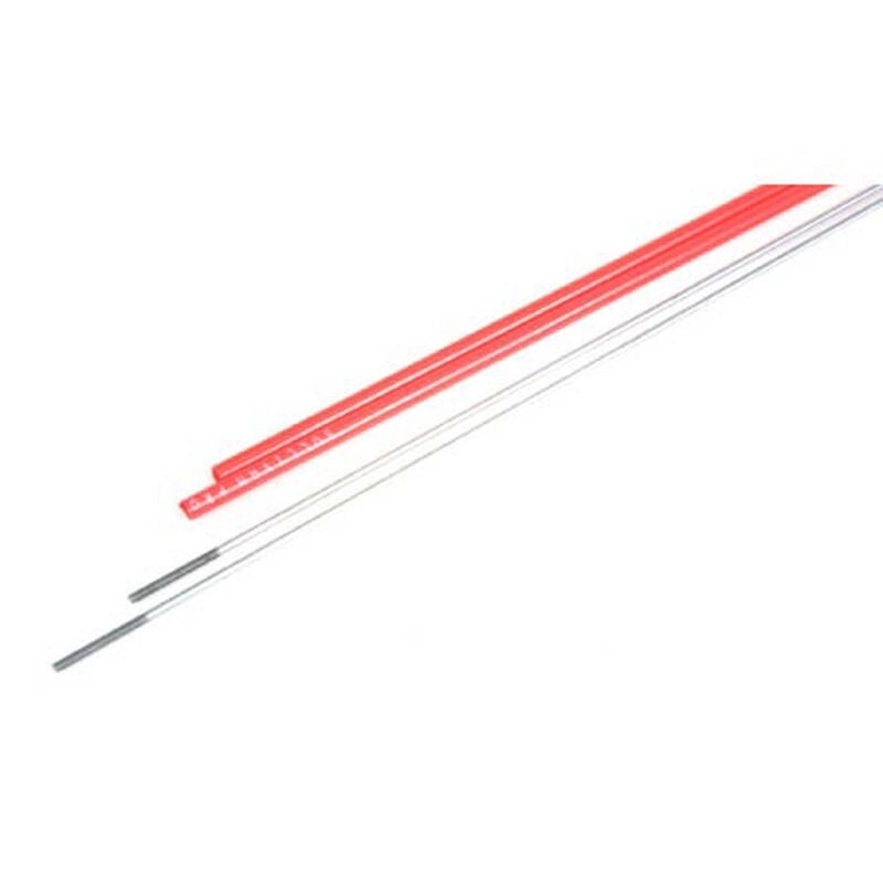 Pushrods, 36 Steel Rod w/Clevis(2)