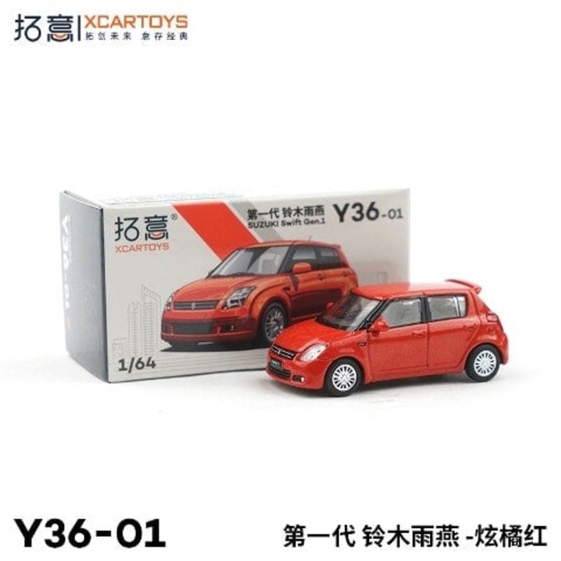 Y36-01  XCARTOYS 1:64 Suzuki Swift Red Diecast