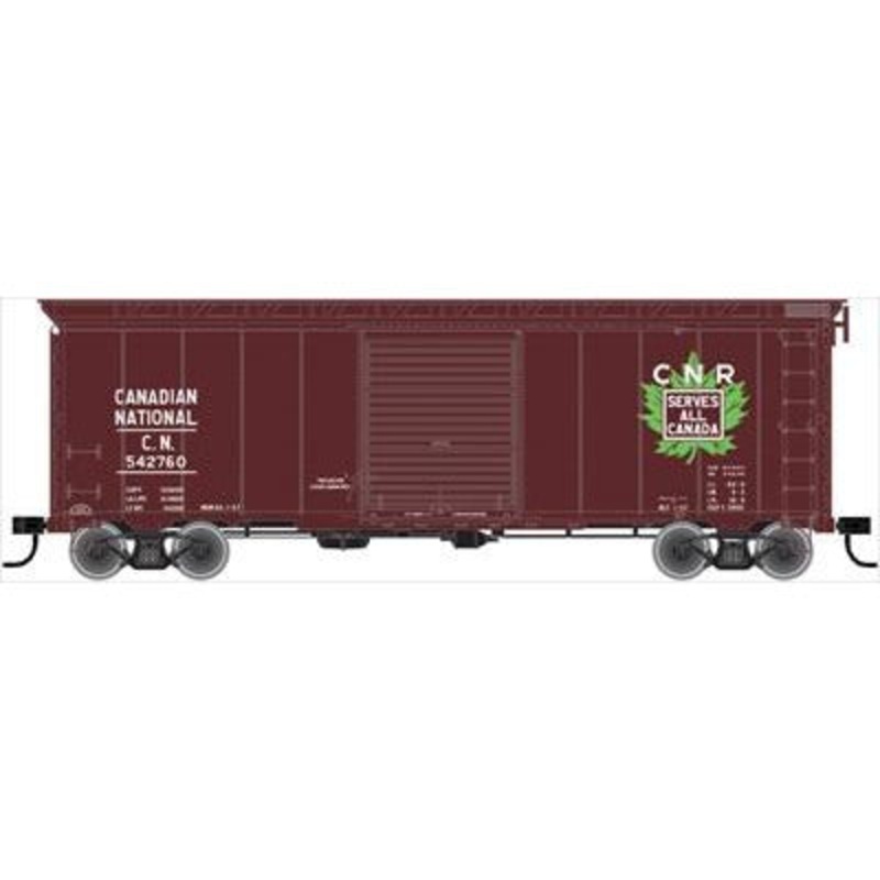 40′ Post War Box Car CN HO