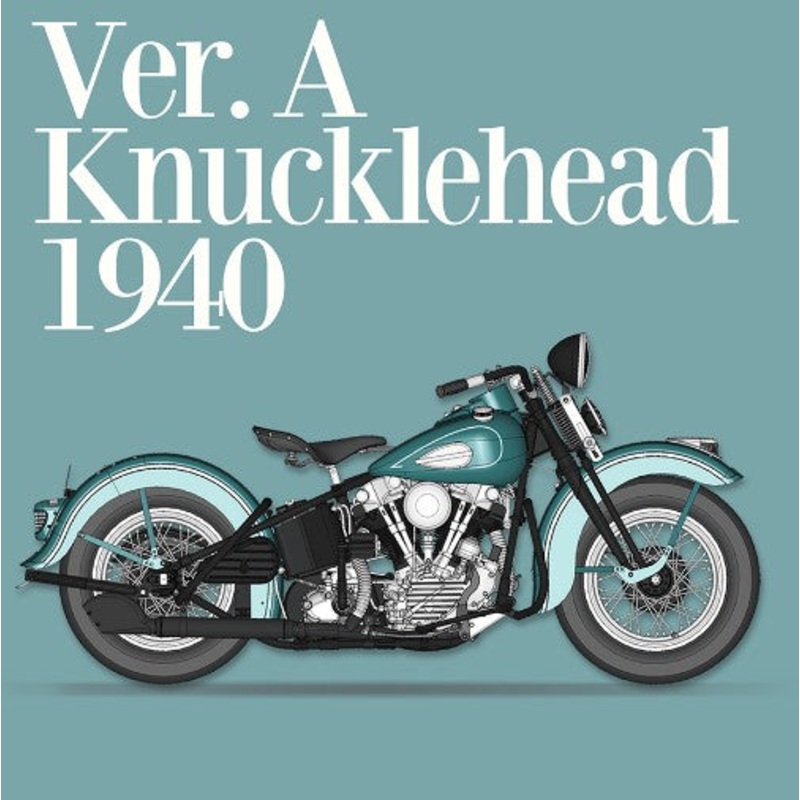 K637 Model Factory Hiro 1:9 Knucklehead 1940/1947 Ver.A Fulldetail Kit