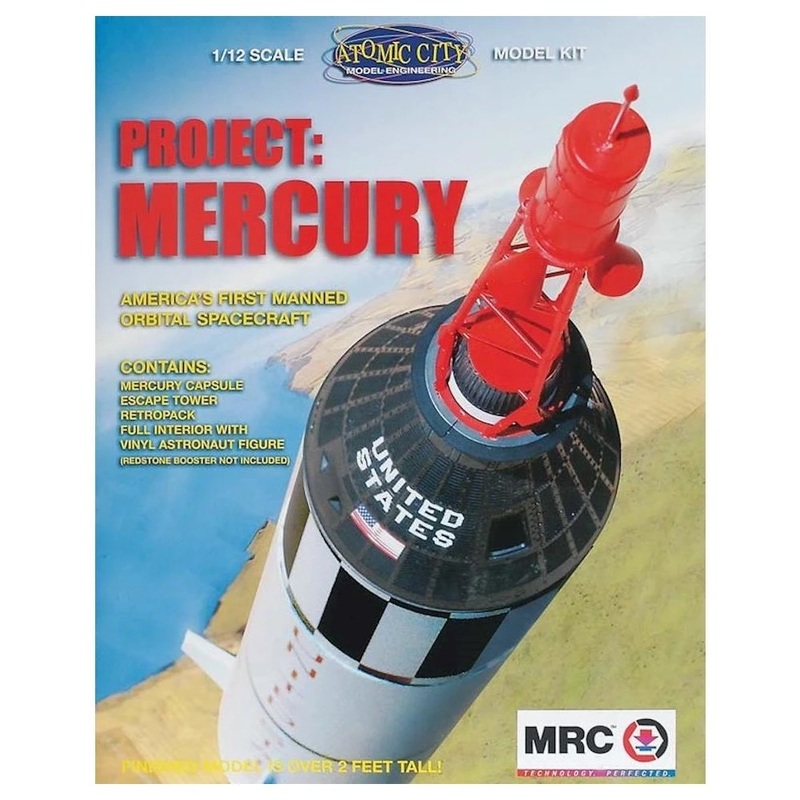 MRC-620001 Project Mercury America’s First Orbital Spacecraft 1/12 by MRC