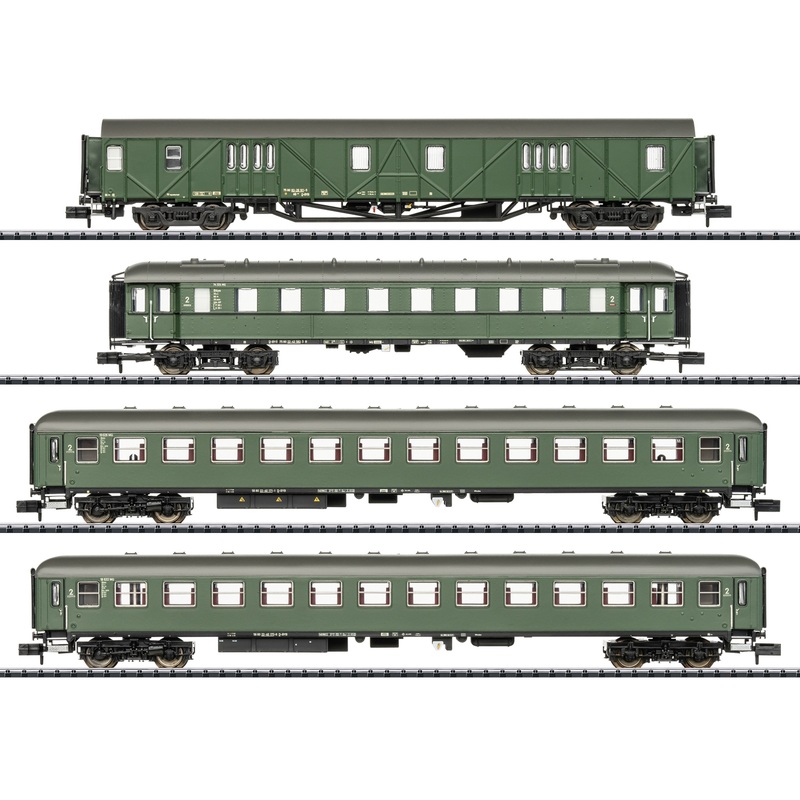 Passenger car set BEM Ep.VI 4 pieces