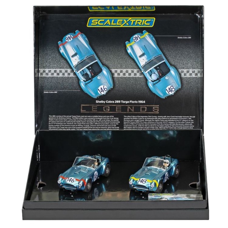 Scalex Shelby Cobra 289 – 1964 Targa Florio twin Pack