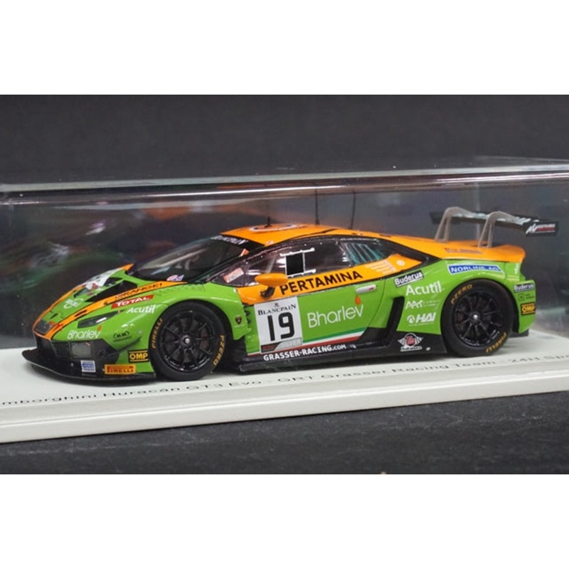 1:43 SPARK SB315 Lamborghini Huracan GT3 EVO GRT Grasser Racing Team SPA 24h 2019 #19