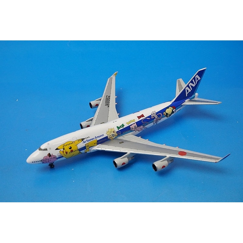 1:500 B747-400 ANA Pokemon Jet International JA8962 NH50029 ANA airplane model