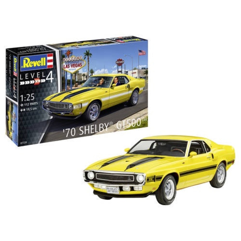 1970 Shelby Mustang GT500 1/25 #07729 by Revell