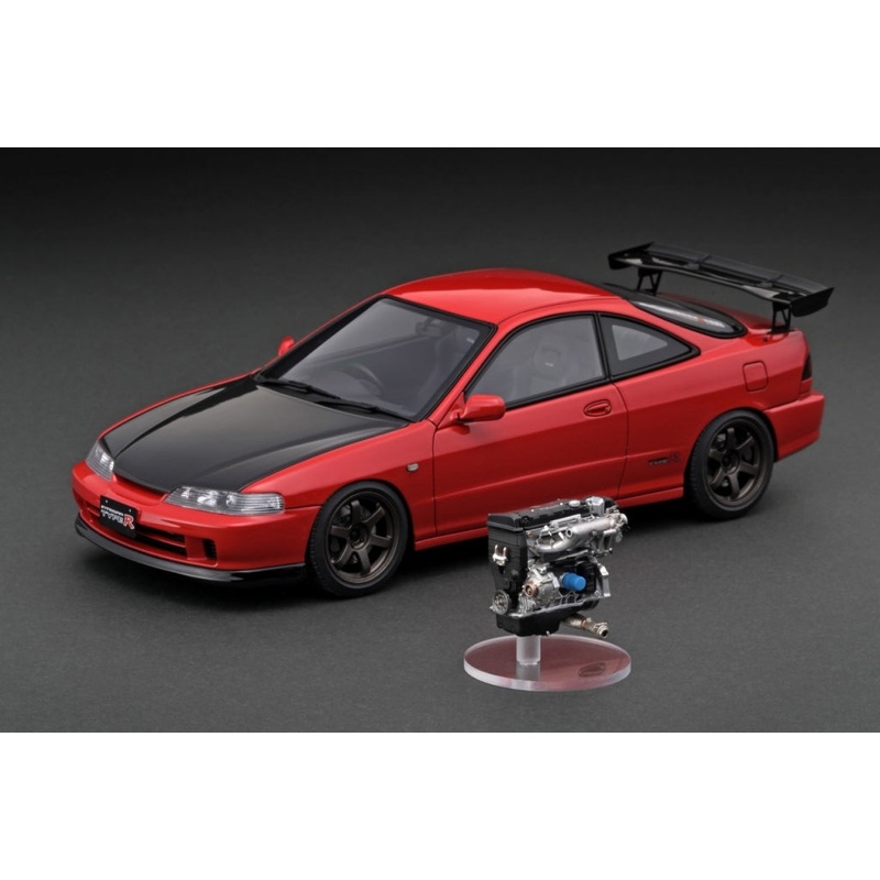 [ Back-order ] ignition model IG3057 1:18 Honda INTEGRA DC2 TYPE R Red With Engine