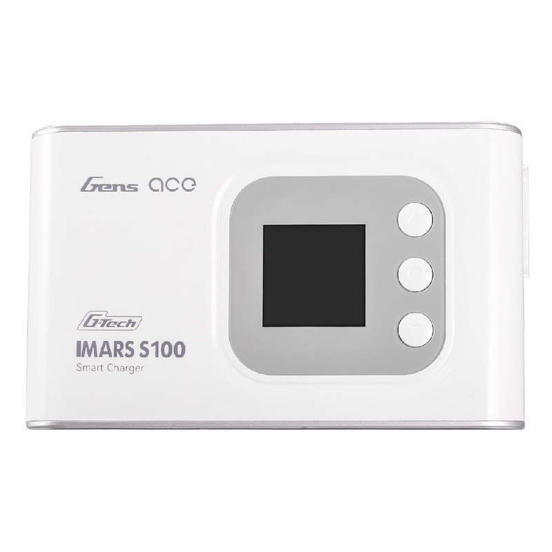 Gens Ace IMARS S100 G-Tech AC/DC 10A x 1 Battery Charger White – GEAS100-UW