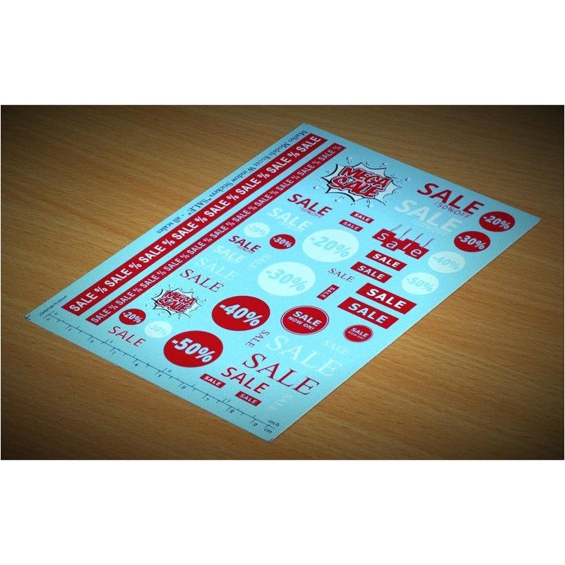 Matho Models Window Stickers SALE MAT-80011