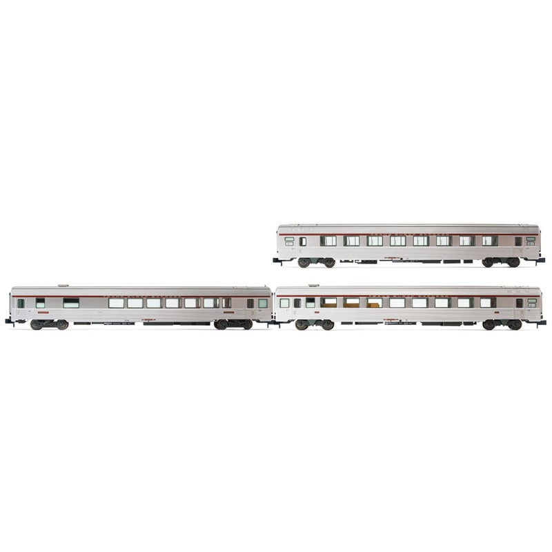 Passenger carriage set Passenger carriage Cisalpin Milan – Paris SNCF Ep.IV 3-piece