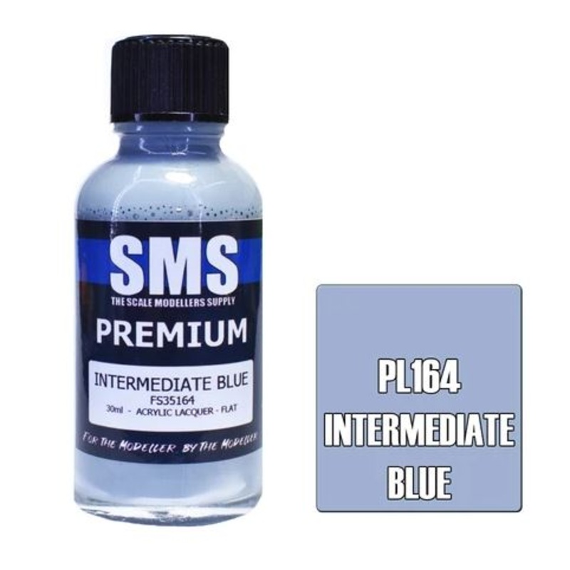 SMS Premium Lacquer – PL164 Intermediate Blue
