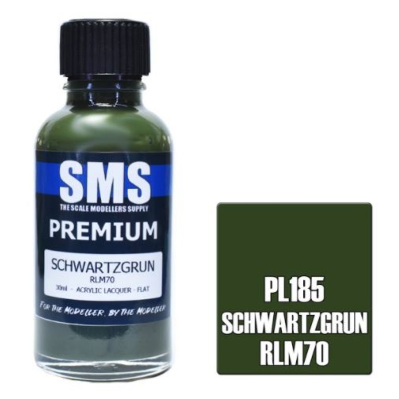 SMS Premium Lacquer – PL185 Scwartzgrun RLM70