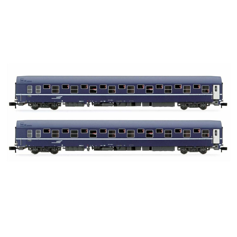Passenger car set T21 sleeping car SNCF, Ep. IV-V, 2-part