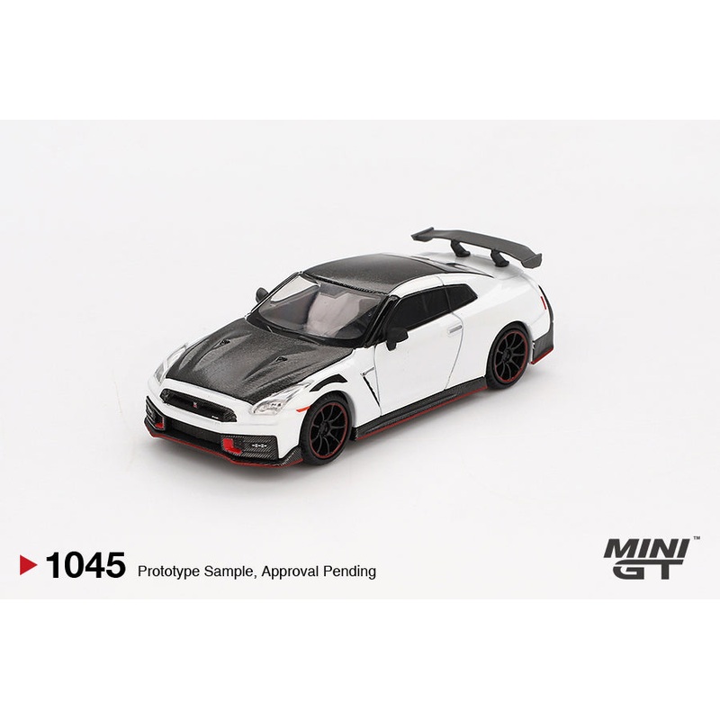 (PRE-ORDER) MINI GT 1:64 Nissan GT-R Nismo 2024 Brilliant White Pearl MGT01045-R