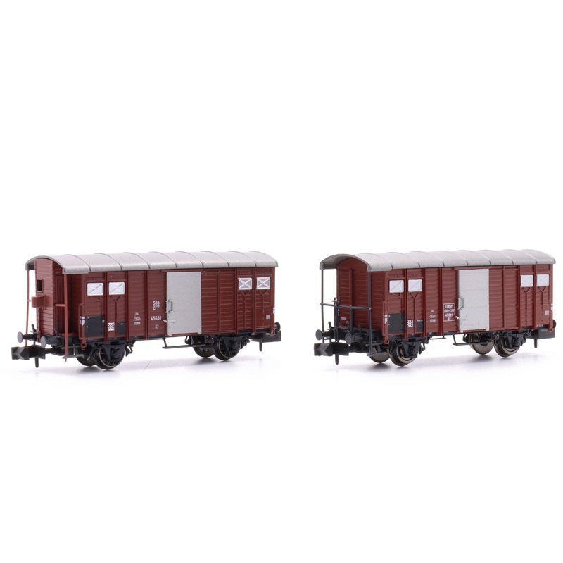 Set of 2 boxcars K3 SBB, Ep.III