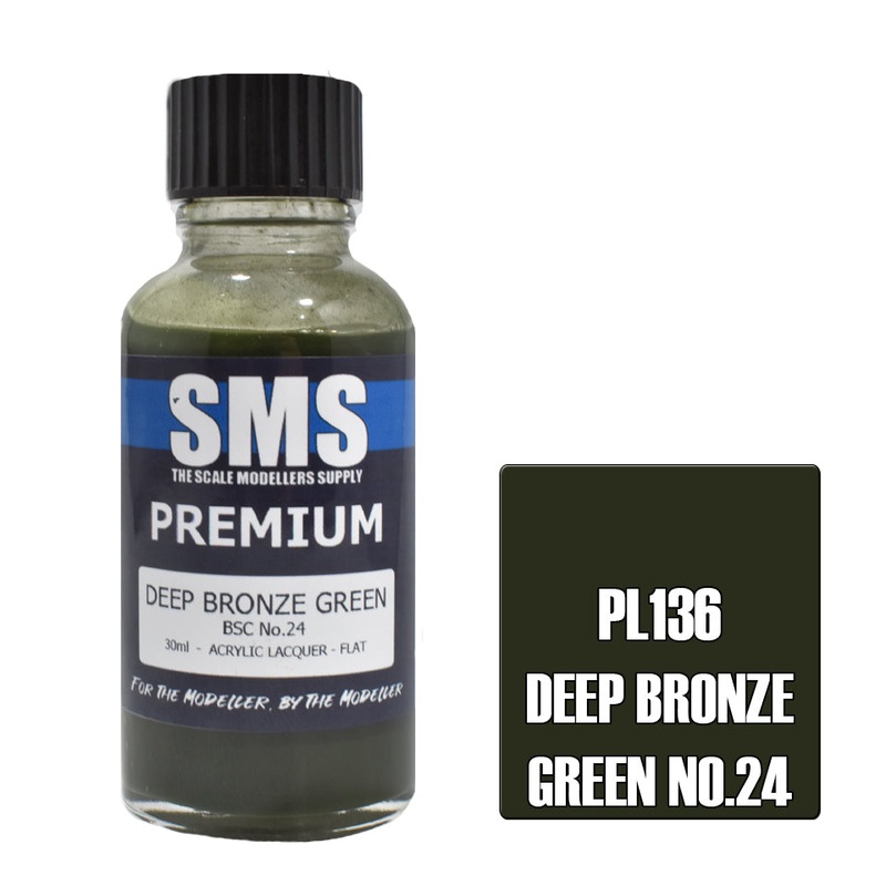 SMS Premium Lacquer – PL136 Deep Bronze Green