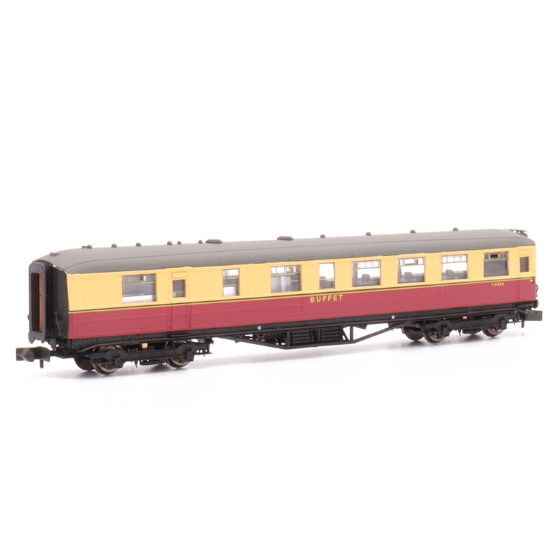 Passenger Car Dining Car Gresley BR Carmine & Cream Buffet No. E9135E