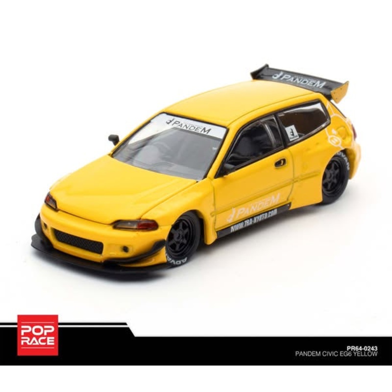 Pop Race 1:64 Pandem Honda Civic EG6 Philippines Exclusive