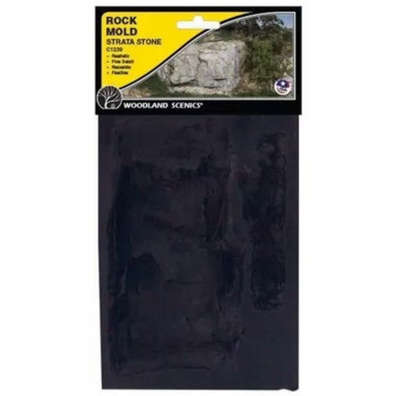 Woodland Scenics C1239 Rock Molds – Strata Stone