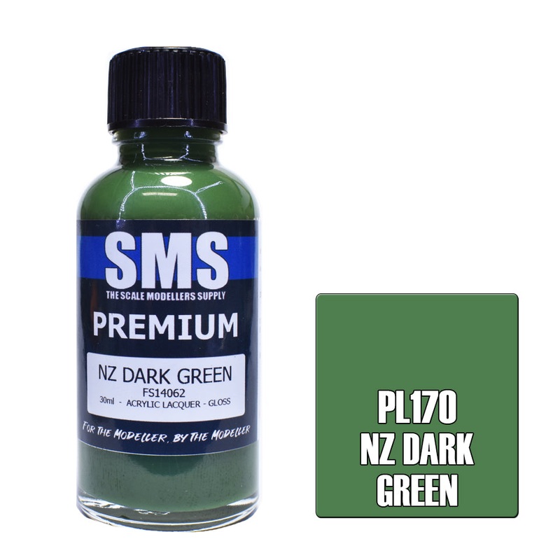 SMS Premium Lacquer – PL170 NZ Dark Green