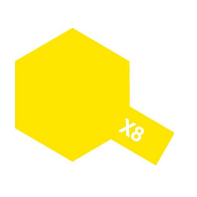Tamiya Acrylic Paint X-8 Lemon Yellow