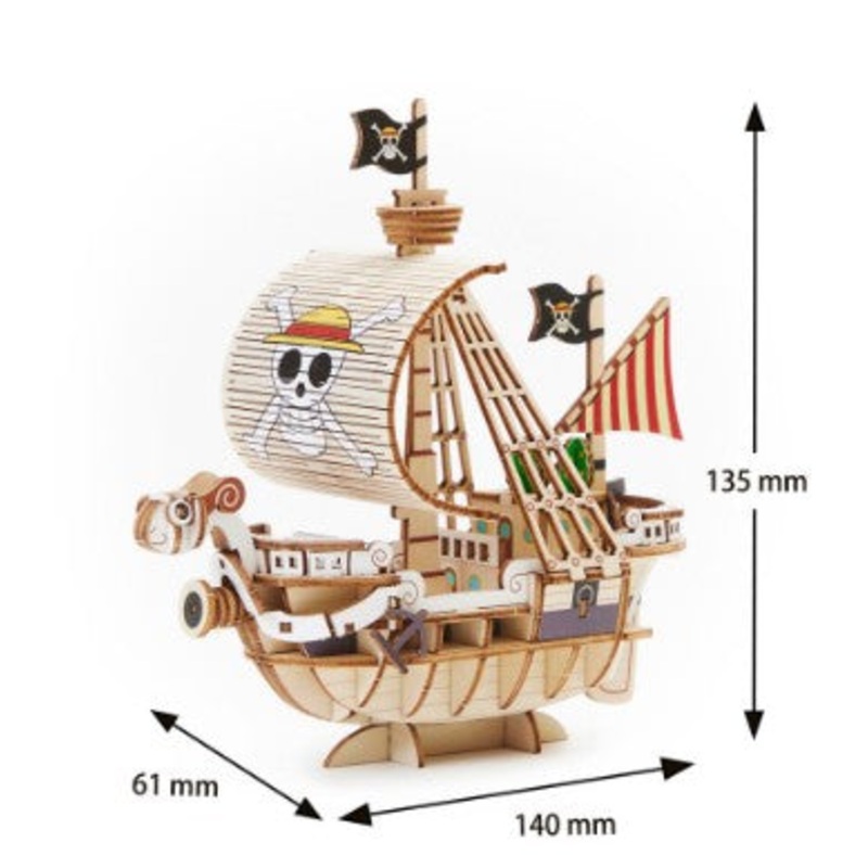 Wa-gu-mi – One Piece – Going Merry Wooden Puzzle