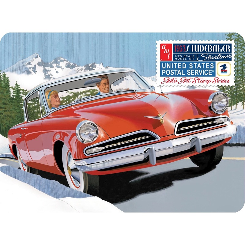1953 Studebaker Starliner USPS Auto Art Series 1/25 #1251 by AMT