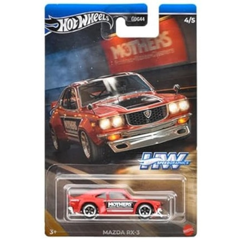 Hot Wheels 1:64 HW Speed Graphics – Mazda RX-3