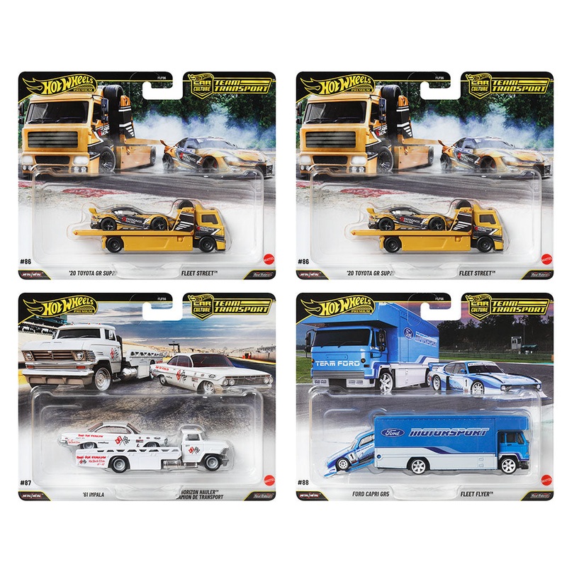 (PRE-ORDER) Hot Wheels Premium 1:64 Car Culture Team Transport 2025 MIX J CASE