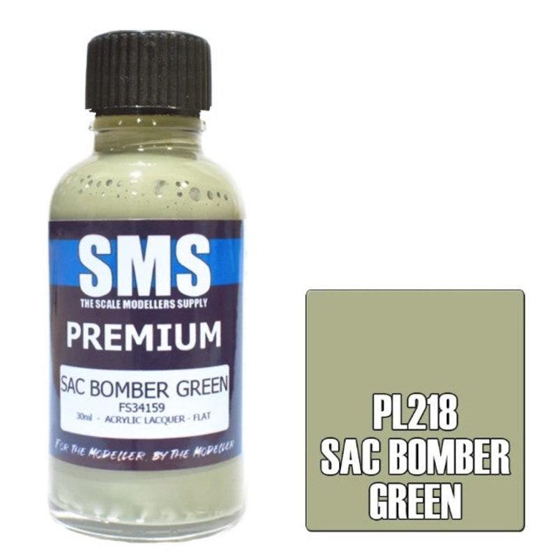 SMS Premium Lacquer – PL218 SAC Bomber Green