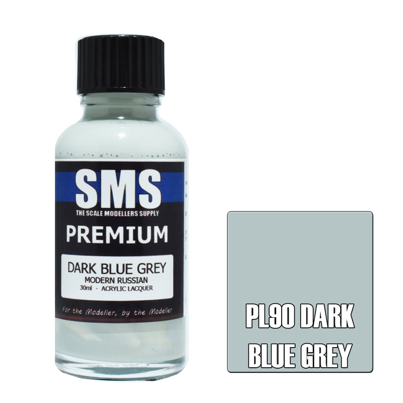 SMS Premium Lacquer – PL90 Dark Blue Grey