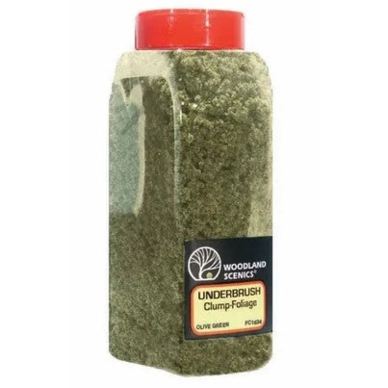 Woodland Scenics FC1634 Underbrush – Olive Green