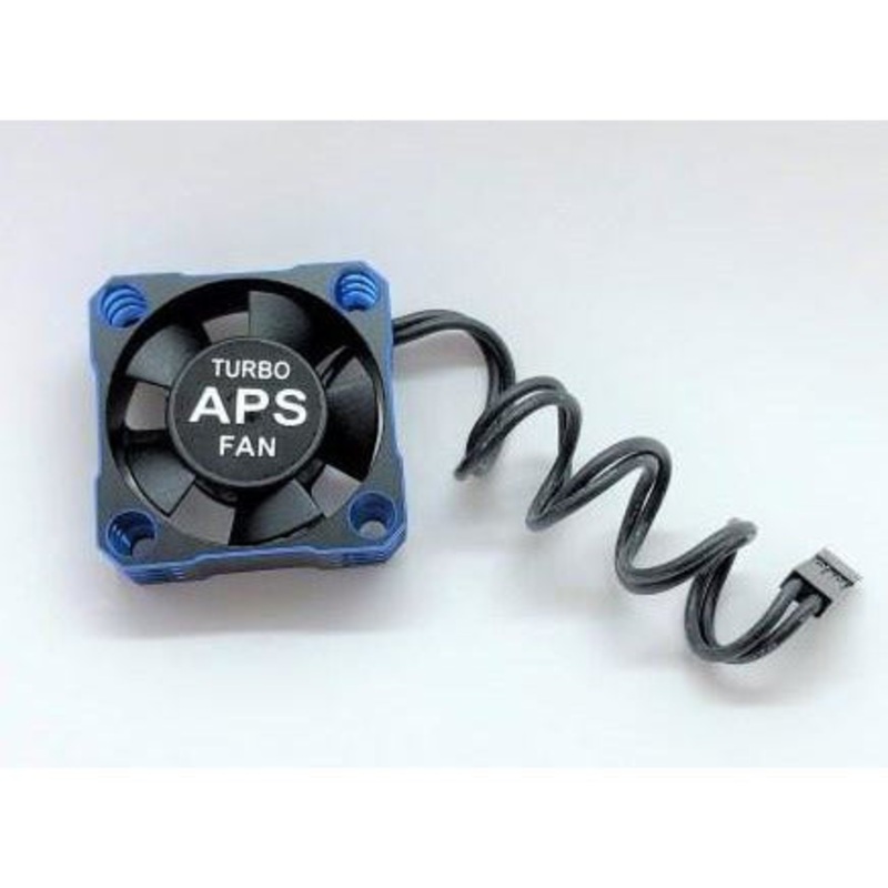 APS91168B Aluminum Cooling Fan 30x30x10mm – Blue