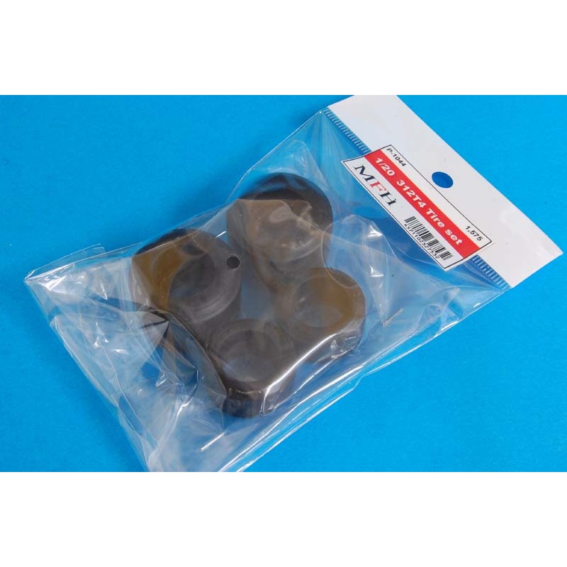 [ Back-order ] Model Factory HIRO P1044 1:20 312 T4 Tire Set Type M Detail-Up Parts MFH