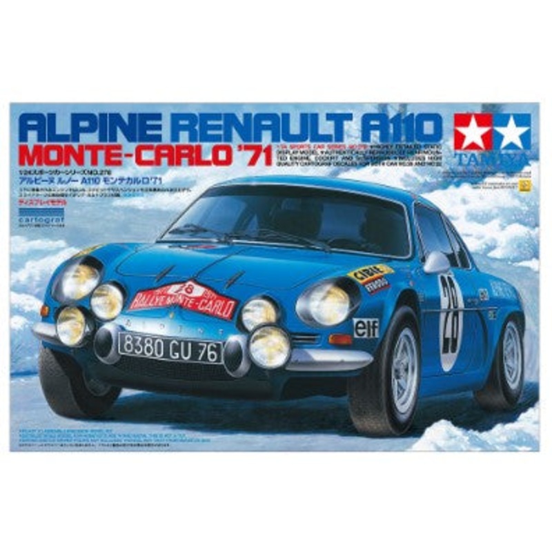 Tamiya 1971 Alpine A110 Monte-Carlo